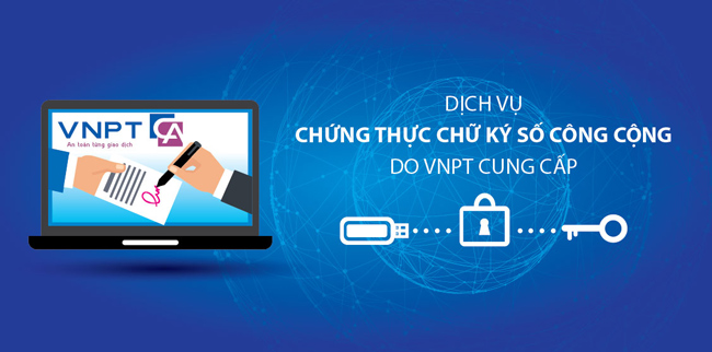 dịch vụ chứng thực chữ ký số vnpt-ca