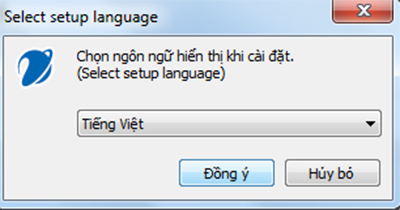 Chọn ngôn ngữ Tiếng Việt