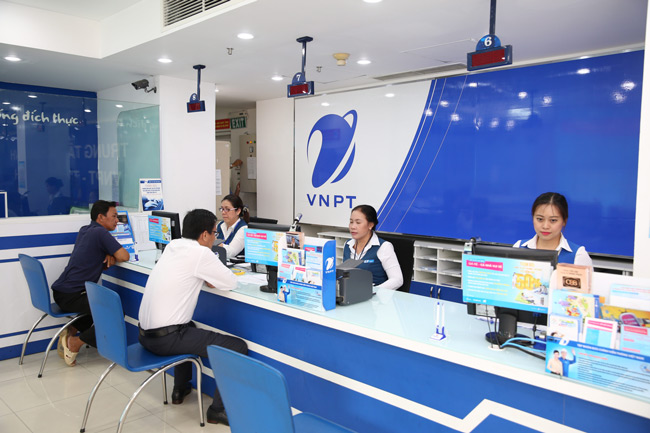 giao dịch tại quầy VNPT