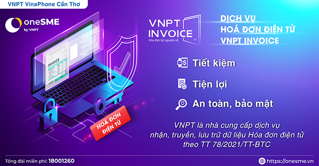 Đăng ký dịch vụ hóa đơn điện tử VNPT Invoice qua tổng đài