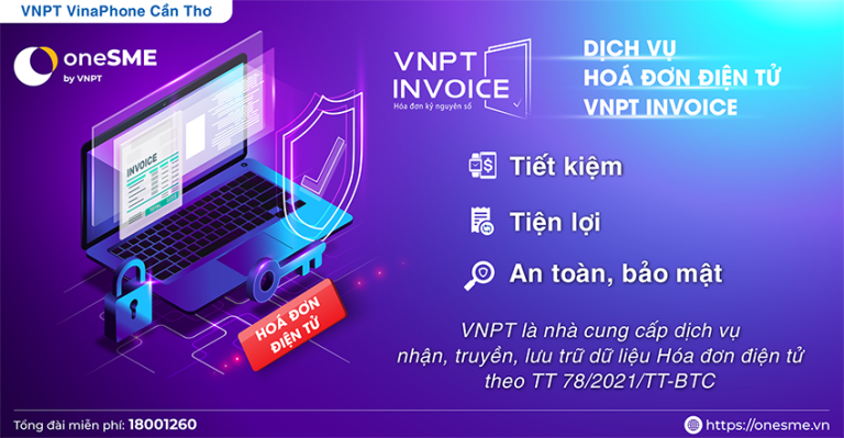 [Cập nhật] Giá dịch vụ hóa đơn điện tử VNPT Cần Thơ 2023