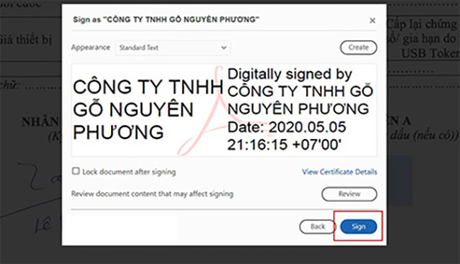 Cách sử dụng chữ ký số VNPT trên PDF bằng phần Acrobat Reader DC