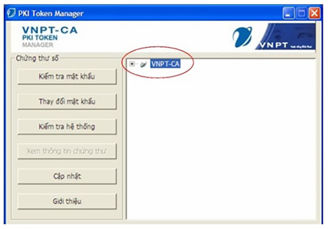 Máy tính không nhận chữ ký số VNPT