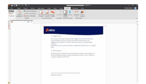 Hướng dẫn ký số file PDF trên Nitro PDF Pro