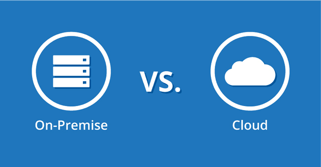 Doanh nghiệp có thể lưu trữ và truy cập dữ liệu khi sử dụng On-premise hoặc Cloud.