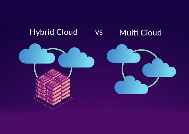 Hybrid cloud và multi cloud đều là môi trường gồm nhiều đám mây, và các đám mây có thể kết nối với nhau