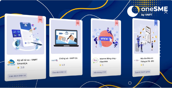 Hệ sinh thái oneSME của VNPT đang được nhiều doanh nghiệp trong ngành bất động sản sử dụng.