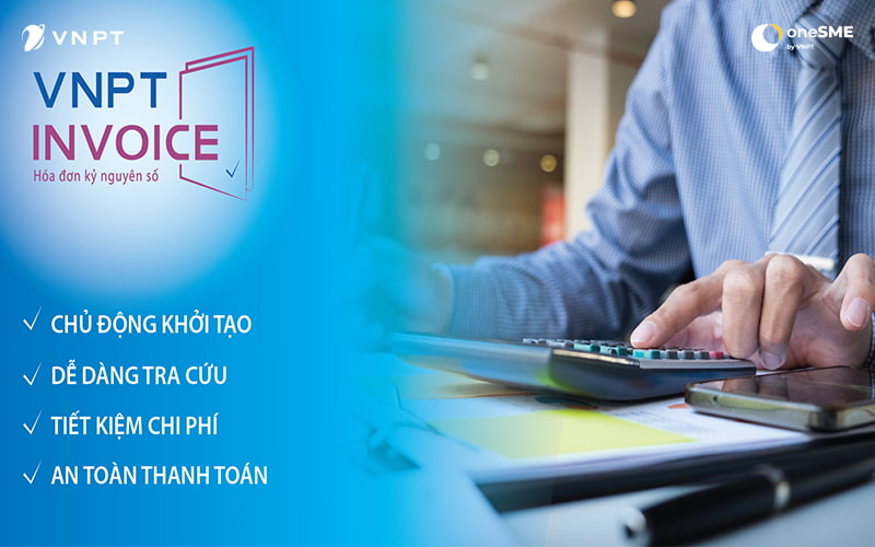 Giải pháp hóa đơn điện tử được tạo từ máy tính tiền VNPT Invoice