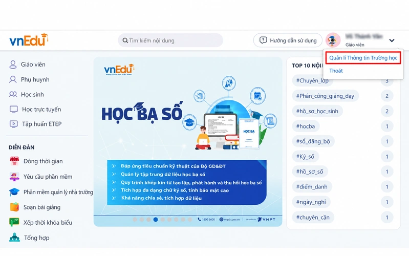 cach dang thoi khoa bieu vnedu 1