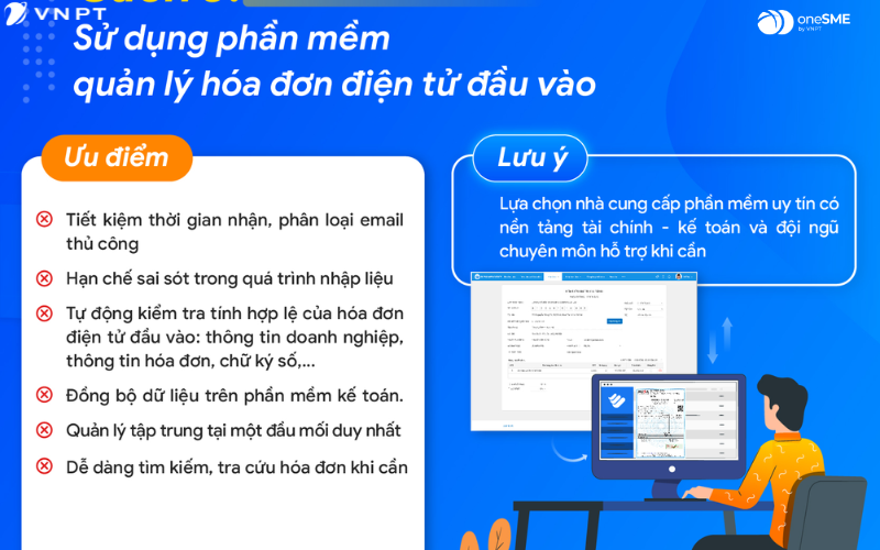 Sử dụng phần mềm quản lý hóa đơn chuyên nghiệp, độ bảo mật cao