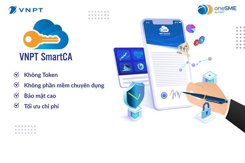 VNPT SmartCA sử dụng RSA để đảm bảo an toàn và bảo mật cho các giao dịch trực tuyến.