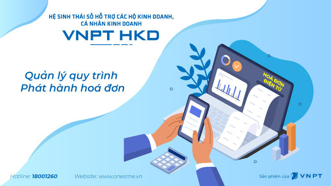VNPT HKD khởi tạo hóa đơn điện tử ngay tại thời điểm thanh toán