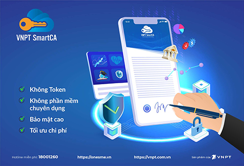 VNPT SmartCA là dịch vụ chứng thực chữ ký số công cộng đầu tiên tại Việt Nam