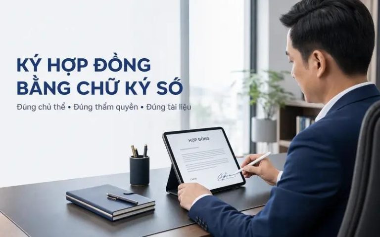 Cách ký hợp đồng bằng chữ ký số đơn giản và chính xác